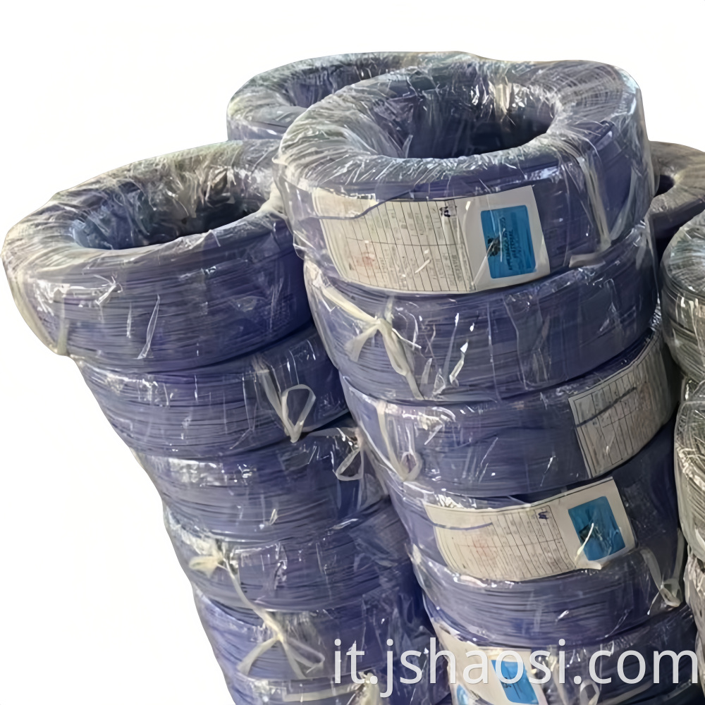 Silicone electrical wire UL3135 24#BLUE